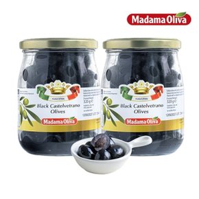마다마 블랙 카스텔베트라노 올리브 320g x 2개