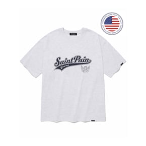 SP ANGEL TEAM LOGO T SHIRTS-ASH MELANGE