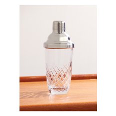 Barwell Cut Crystal Martini Shaker