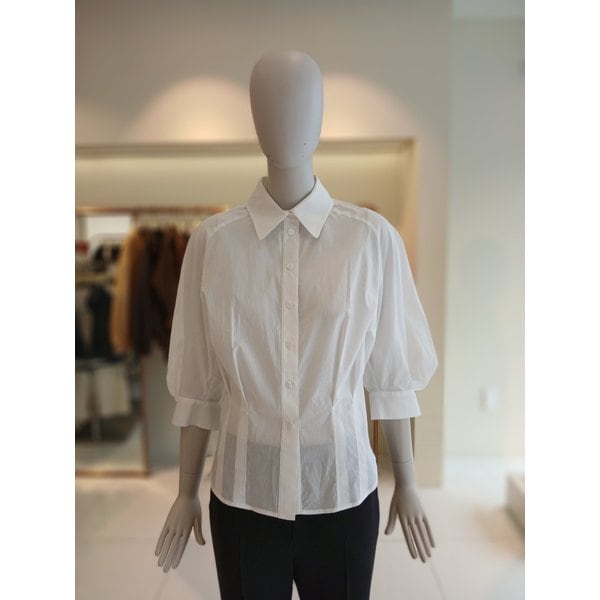 [여주점] 씨씨콜렉트 볼륨소매셔츠블라우스 E262msc132