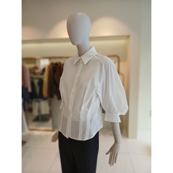 [여주점] 씨씨콜렉트 볼륨소매셔츠블라우스 E262msc132