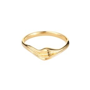 BRUSH MARK RING_GOLD