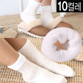 수족냉증 좋은 양말 겨울양말 신축성양말 10켤레 _P089475350