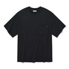 [정상가: 45000원] 실켓 포켓 티셔츠 블랙 CO2202ST38BK