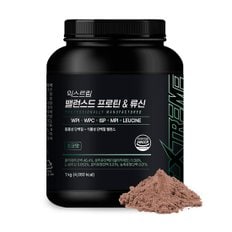 익스트림 밸런스드 프로틴&류신 1KG, 1통 (초코맛)