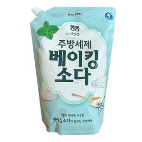 [사계절내] 퐁퐁 주방 세제 베이킹소다 세척제 1200ml 설거지 생활 (S14030783)