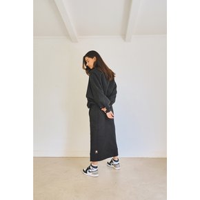 [UNISEX] JERSEY COVER STITCH LONG SKIRT