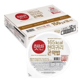 현미귀리 곤약밥 150g 12입