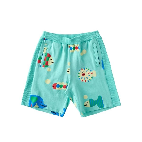 [여주점] 데님인더박스  -  아쿠아밴딩반바지  7531141201