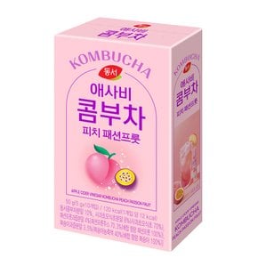 애사비 콤부차 피치 패션프룻 10T