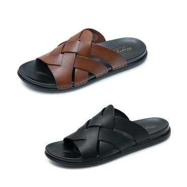 윙스풋 남성 천연 소가죽 슬리퍼 RAVEN 2종 (택1) W1830RB-M