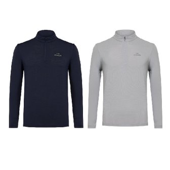 아이더 [부산점] POP 하이브리드 남성 냉감 긴팔 짚업 티셔츠 DMM26281