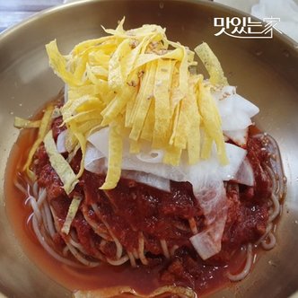  맛있는家 [100%순메밀면]메밀면+비빔양념장 800g 2인분