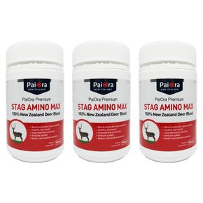 뉴질랜드 파이오라 프리미엄 스태그 아미노 맥스 180정 Stag Amino Max 3팩