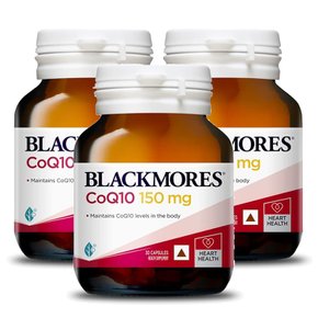 호주 Blackmores 블랙모어스 코엔자임큐텐 코큐텐 COQ10 150mg 30캡슐 3병