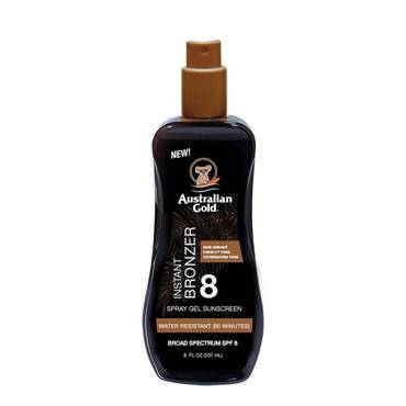  오스트레일리안 골드 인스턴트 브론저 선스프레이 SPF8 Instant Bronzer 8oz(237ml)