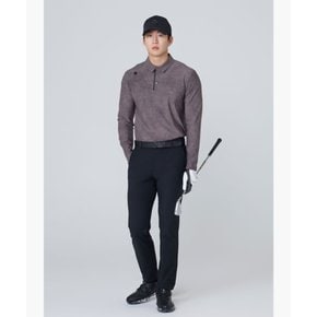 [가격인하][데상트골프 공식] 남성 조직감 포인트 슬림핏 팬츠