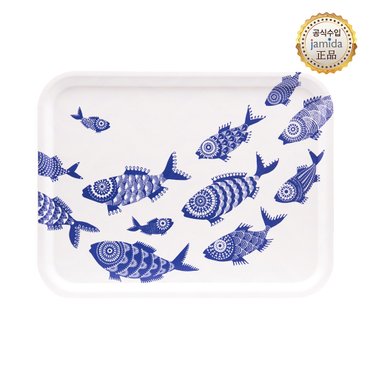 야미다 숄오브피쉬 사각 트레이 화이트 43x33cm : AB4333-202