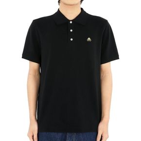 24 S/S 무스너클 남성 자수 골드로고 PK 반팔(블랙) M12MT712G 292 75686021