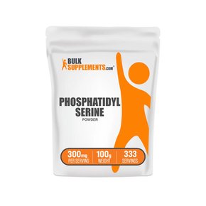 BulkSupplements 벌크서플리먼트 포스파티딜세린분말 가루 100g (333회분)