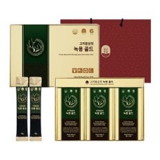 [추가증정]풍년보감 6년근 고려홍삼정 녹용 골드 홍삼스틱 12g x 30포 선물세트/쇼핑백포함