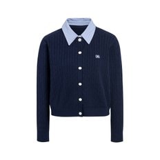 JJ지고트 [S/S버전] 시그니처 카라 레이어드 케이블 가디건 GS4N1PO411