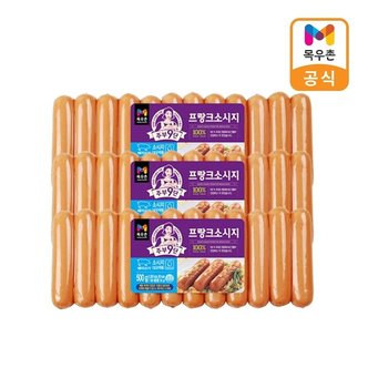 목우촌 주부9단 프랑크 소시지 500g x 3개