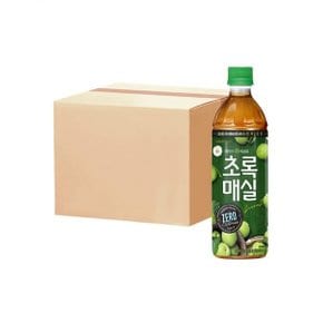 웅진 초록매실 제로 500ml x 24개 유산균 과즙 저칼로리 24통