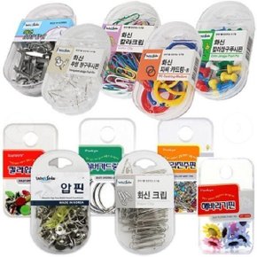 판교 실버압핀 클립 핀 카드링 옷핀 피씨카드링
