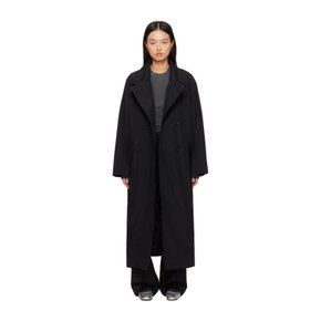 블랙 인더스트리 트렌치 코트 242505F067000
