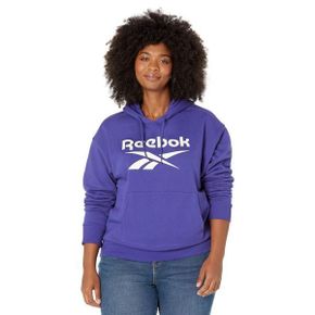 4701706 Reebok Identity Logo Plus Size Fleece Pullover Hoodie