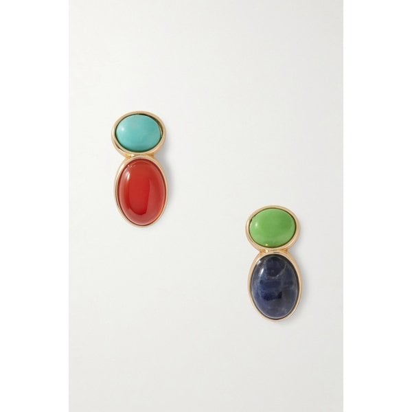 록산느 애슐린 골드톤 멀티스톤 귀걸이 46376663162971126