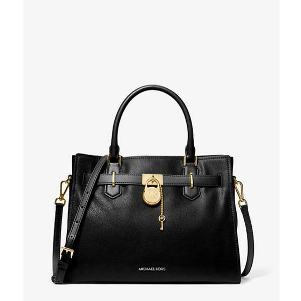 [국내배송]마이클코어스 해밀턴 미디엄 가죽 사첼백 35T1GHMS2L