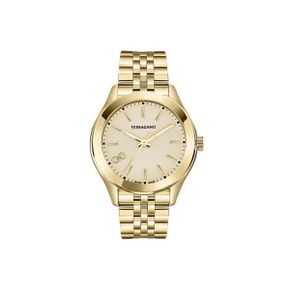 페라가모 Ferragamo 클래식 골드톤 스테인리스 스틸 Watch/38MM 9164345 92396110