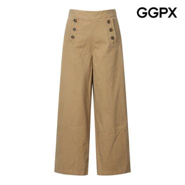 GGPX 버튼 디테일 포켓 코튼 팬츠 (GP8PT001B)