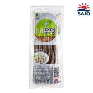 사조대림 [푸른들마켓][사조] 우엉 100g (김밥용 / 우엉조림)