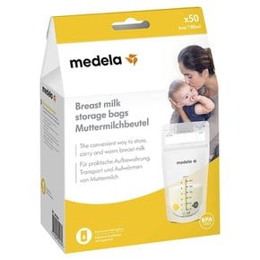 호주 Medela 메델라 모유 저장팩 180ml 50팩