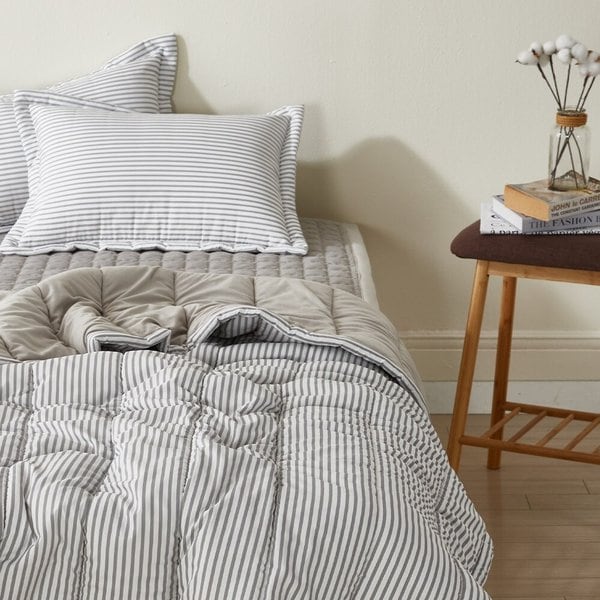 리브린 빈티지웨이 세미마이크로 극세사 차렵이불 베개세트 SS