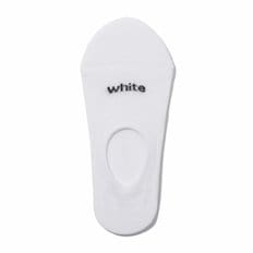 white solid hidden socks_CALAX24302WHX