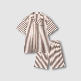 JAJU 남 60수 코튼 5부 파자마 세트 J216201164072