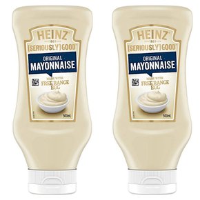 하인즈 시리우슬리 굿 오리지널 마요네즈 Heinz Seriously Good Original Mayo 500ml 2개