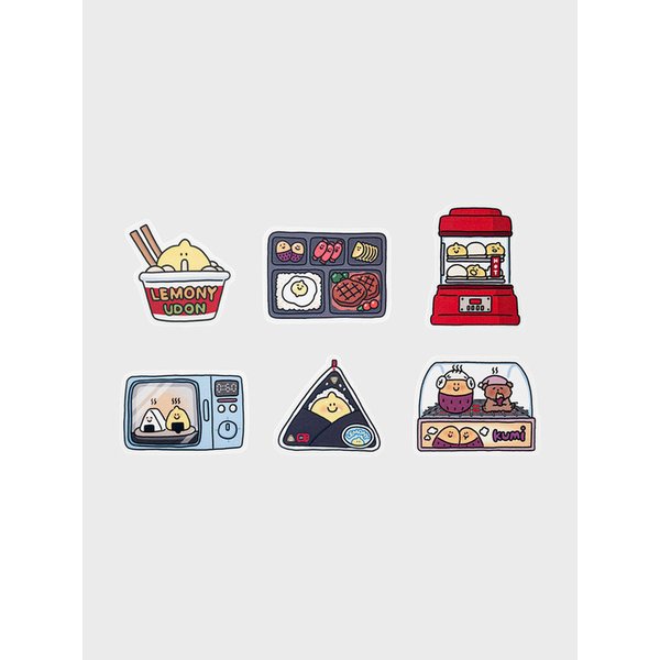 세모 편의점 조각 스티커