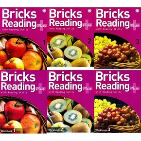 Bricks Reading Plus SB 1-3 + WB 1-3 세트  전6권