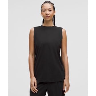 룰루레몬 올 유어스 오가닉 코튼 탱크 - BLK
