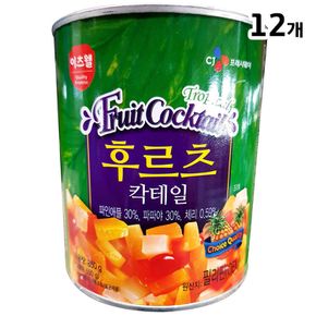 후르츠칵테일(이츠웰 원터치 NEW 850g)X12