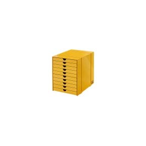 [USM 공식수입원 재고보유] USM Inos Box Set C4 With 10 Closed Trays (Yellow)