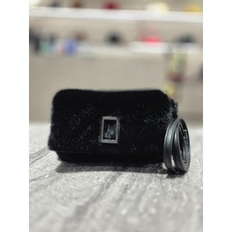 쿠론 [부산점] 캐롤린 푸피(Carolyn Poupee Fur)퍼숄더백_RXBSX25642BKX