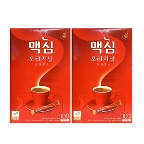 동서 맥심 오리지날 커피믹스 100T X 2개