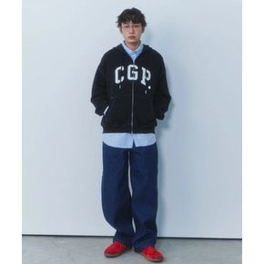 CGP 아치 로고 후드 집업