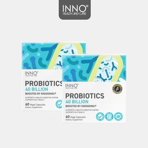 뉴질랜드 Inno Health 이노헬스 프로바이오틱스 400억 유산균 60정 2팩